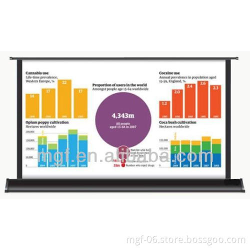 Business Portable Desktop Projector Screen
